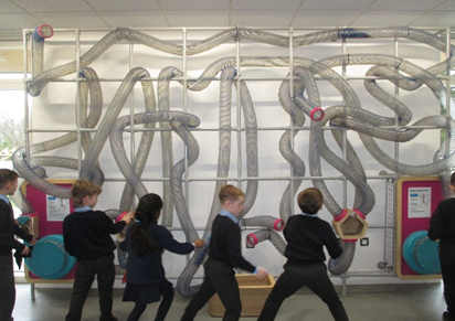 children at the science museum